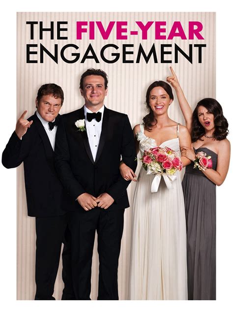 Dec 7, 2011 ... High resolution official theatrical movie poster (#1 of 6) for The Five-Year Engagement (2012). Image dimensions: 2025 x 3000.